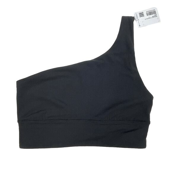 Lululemon Align Asymmetrical Bra Sz 8 S A/B New $58 Black Low Support Unpadded - Picture 4 of 14